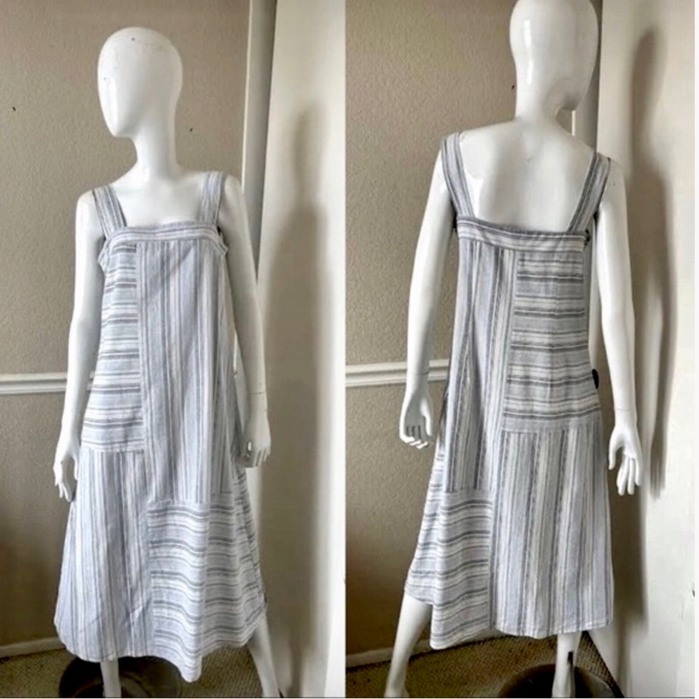 52Seven Casual Stripe Sleeveless Dress Size Small - Picture 13 of 13